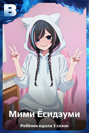 Карточка персонажа Мими Ёсидзуми