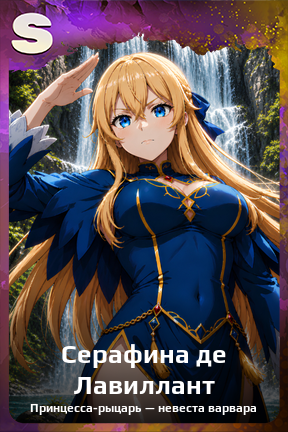 Карточка персонажа Серафина де Лавиллант