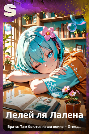 Карточка персонажа Лелей ля Лалена