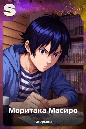 Карточка персонажа Моритака Масиро