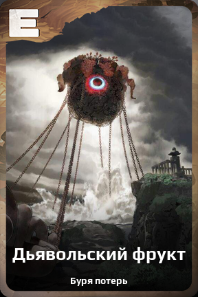 Карточка персонажа Дьявольский фрукт