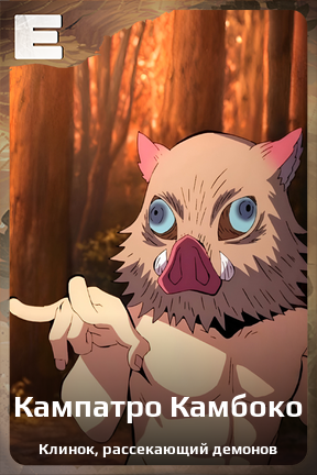 Карточка персонажа Кампатро Камбоко