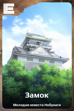 Карточка персонажа Замок