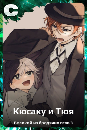 Карточка персонажа Кюсаку и Тюя