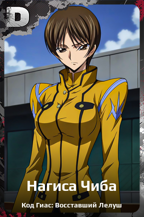 Карточка персонажа Нагиса Чиба