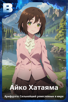 Карточка персонажа Айко Хатаяма