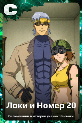 Карточка персонажа Локи и Номер 20