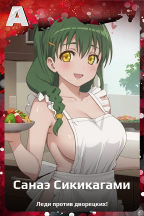 Карточка персонажа Санаэ Сикикагами