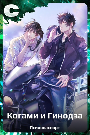 Карточка персонажа Когами и Гинодза
