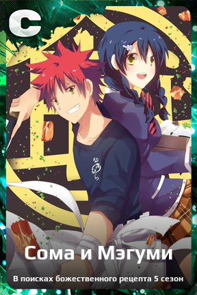 Карточка персонажа Сома и Мэгуми