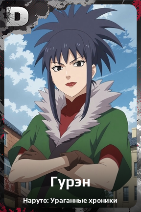 Карточка персонажа Гурэн