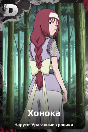 Карточка персонажа Хонока