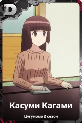 Карточка персонажа Касуми Кагами