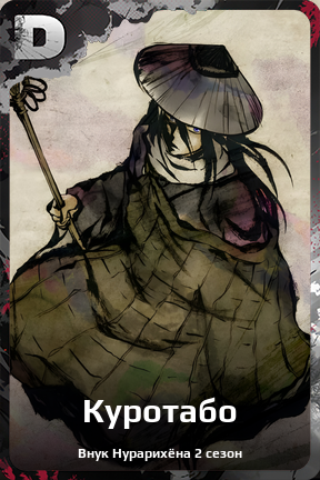 Карточка персонажа Куротабо
