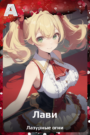 Карточка персонажа Лави