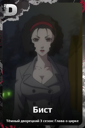 Карточка персонажа Бист