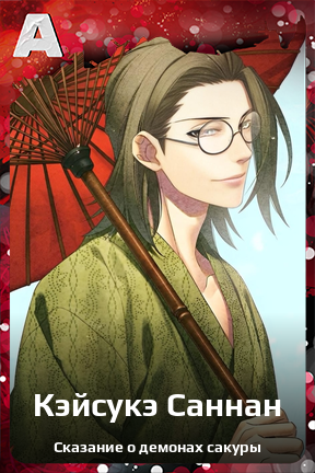 Карточка персонажа Кэйсукэ Саннан