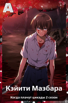 Карточка персонажа Кэйити Маэбара