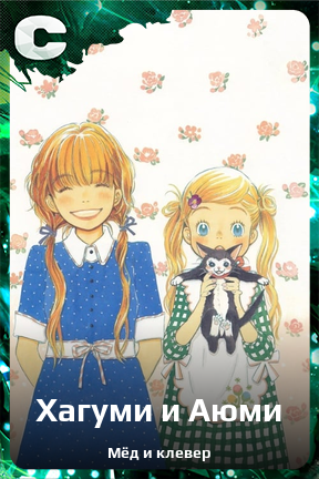 Карточка персонажа Хагуми и Аюми